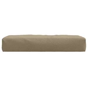 Poduška na palety taupe melanž 60x60x9,5 cm textil - obrázek 4