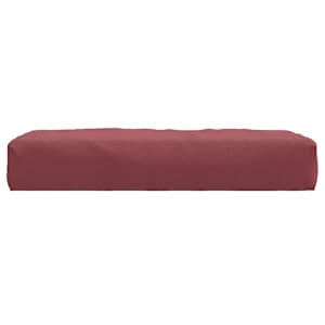 Poduška na palety vínová melanž 60x60x9,5 cm textil - obrázek 4