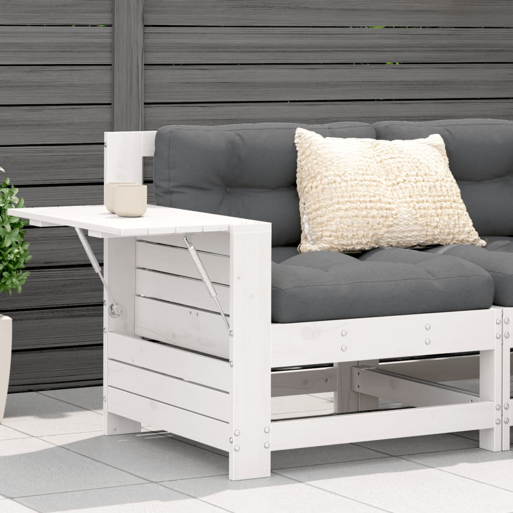 Mueble de Jardín Taburete Sofá de Exterior Mesa de Patio Madera Maciza vidaXL - Imagen 35 de 96