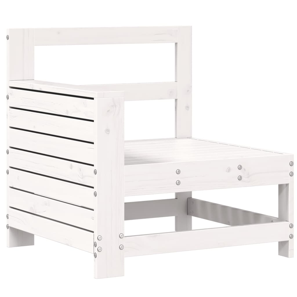 Mueble de Jardín Taburete Sofá de Exterior Mesa de Patio Madera Maciza vidaXL - Imagen 86 de 96