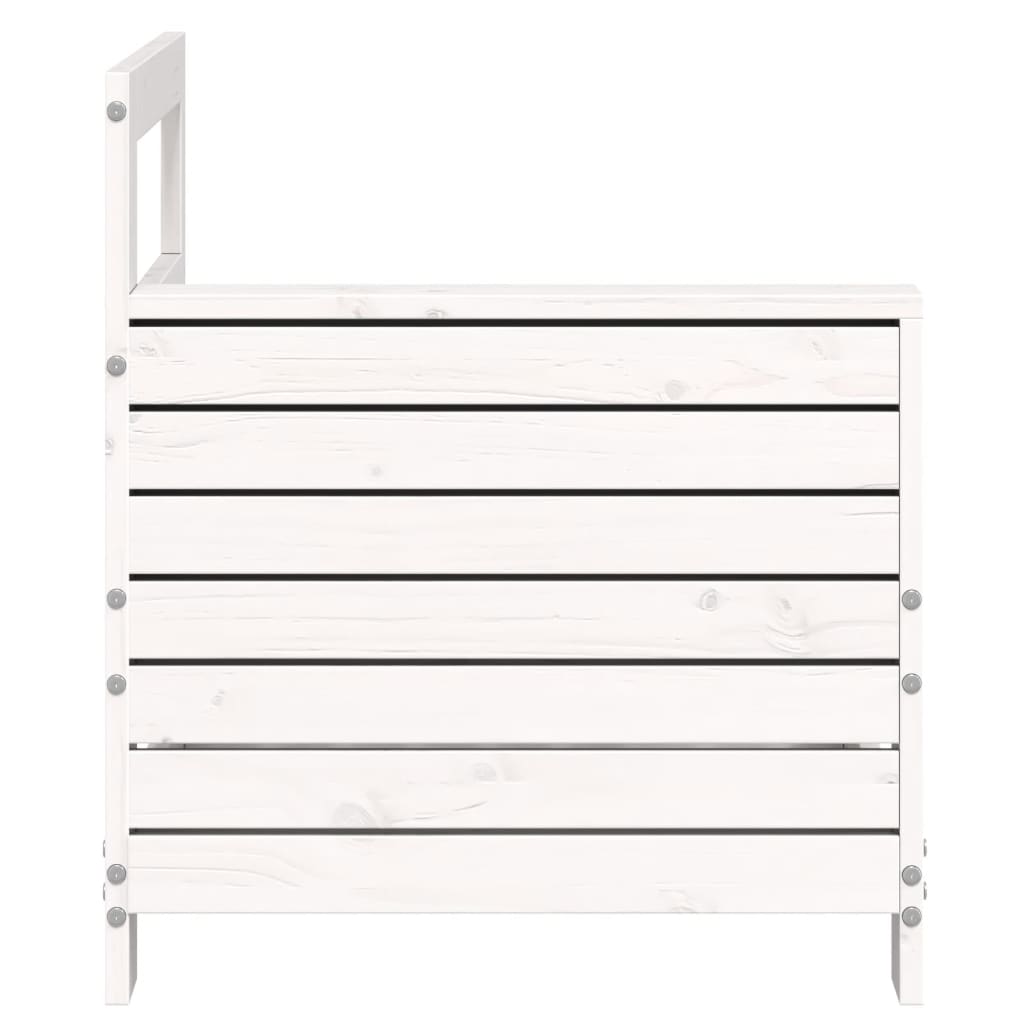 Mueble de Jardín Taburete Sofá de Exterior Mesa de Patio Madera Maciza vidaXL - Imagen 89 de 96