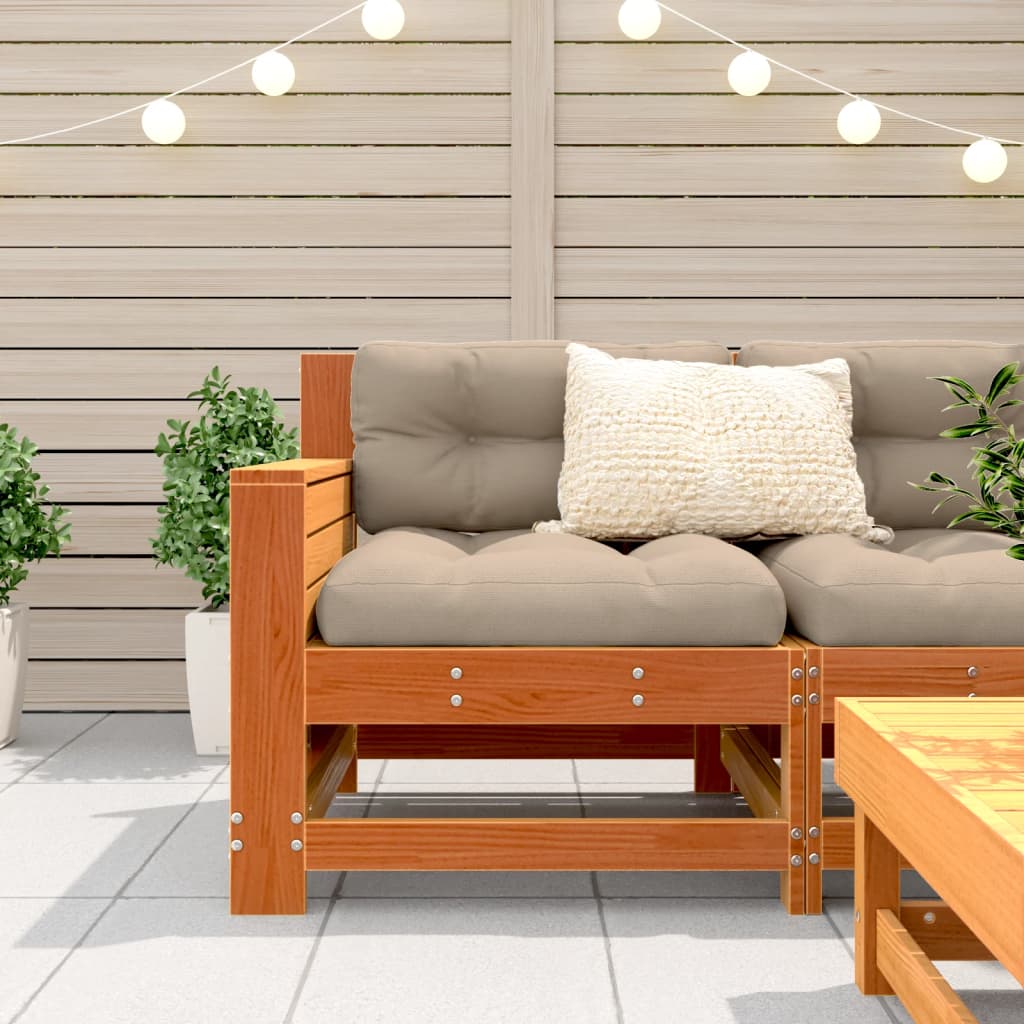 Mueble de Jardín Taburete Sofá de Exterior Mesa de Patio Madera Maciza vidaXL - Imagen 96 de 96