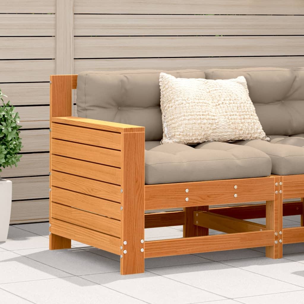 Mueble de Jardín Taburete Sofá de Exterior Mesa de Patio Madera Maciza vidaXL - Imagen 94 de 96