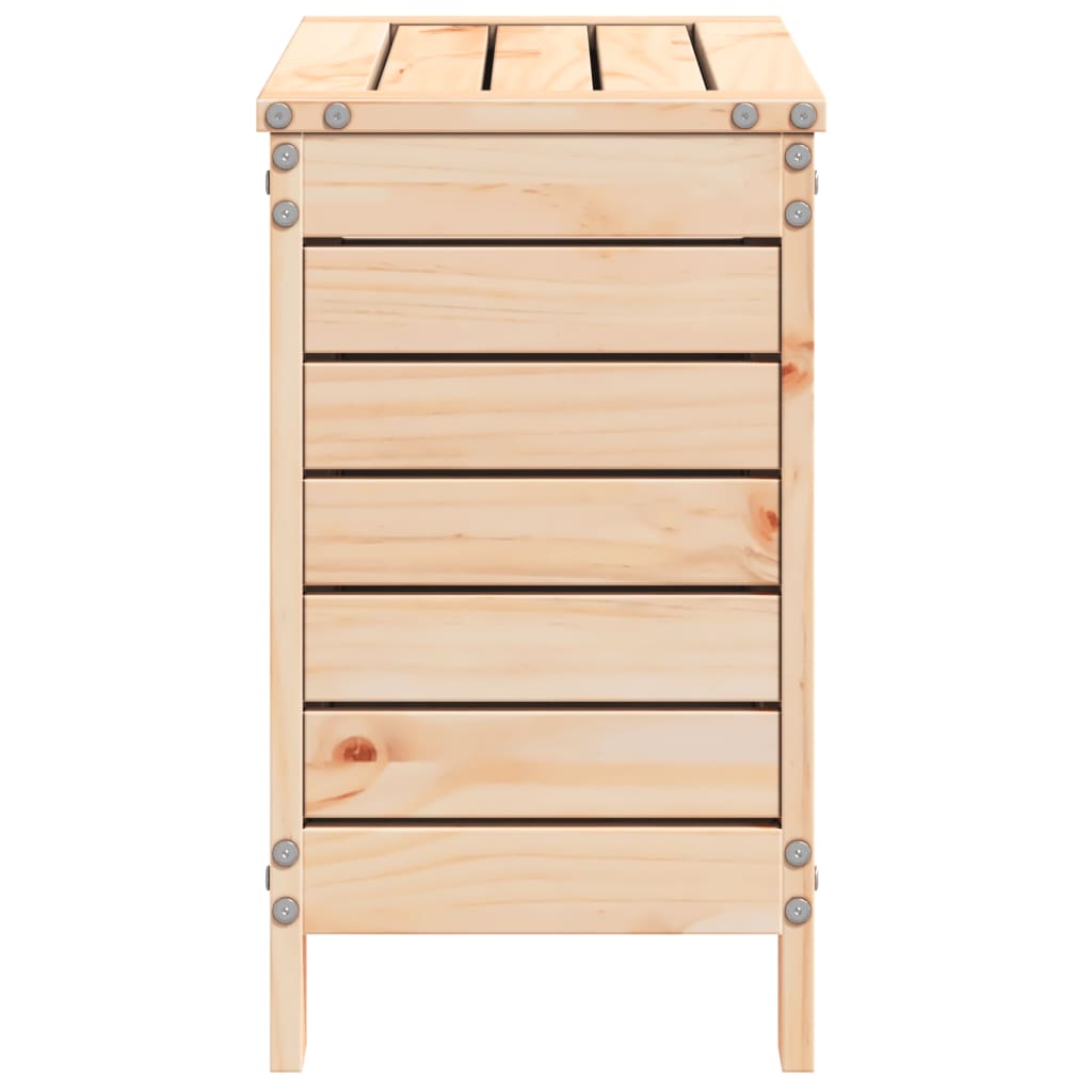 Mueble de Jardín Taburete Sofá de Exterior Mesa de Patio Madera Maciza vidaXL - Imagen 53 de 96