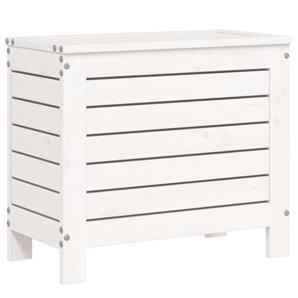 vidaXL aia jalapink, valge, 62 x 31,5 x 52 cm, m&auml;nnipuit