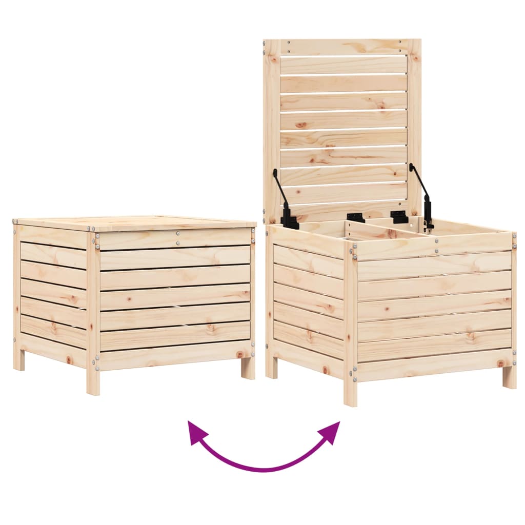 Mueble de Jardín Taburete Sofá de Exterior Mesa de Patio Madera Maciza vidaXL - Imagen 43 de 96