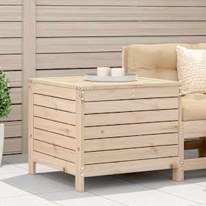 Vrtni stolček za noge 62x63,5x53,5 cm trdna borovina