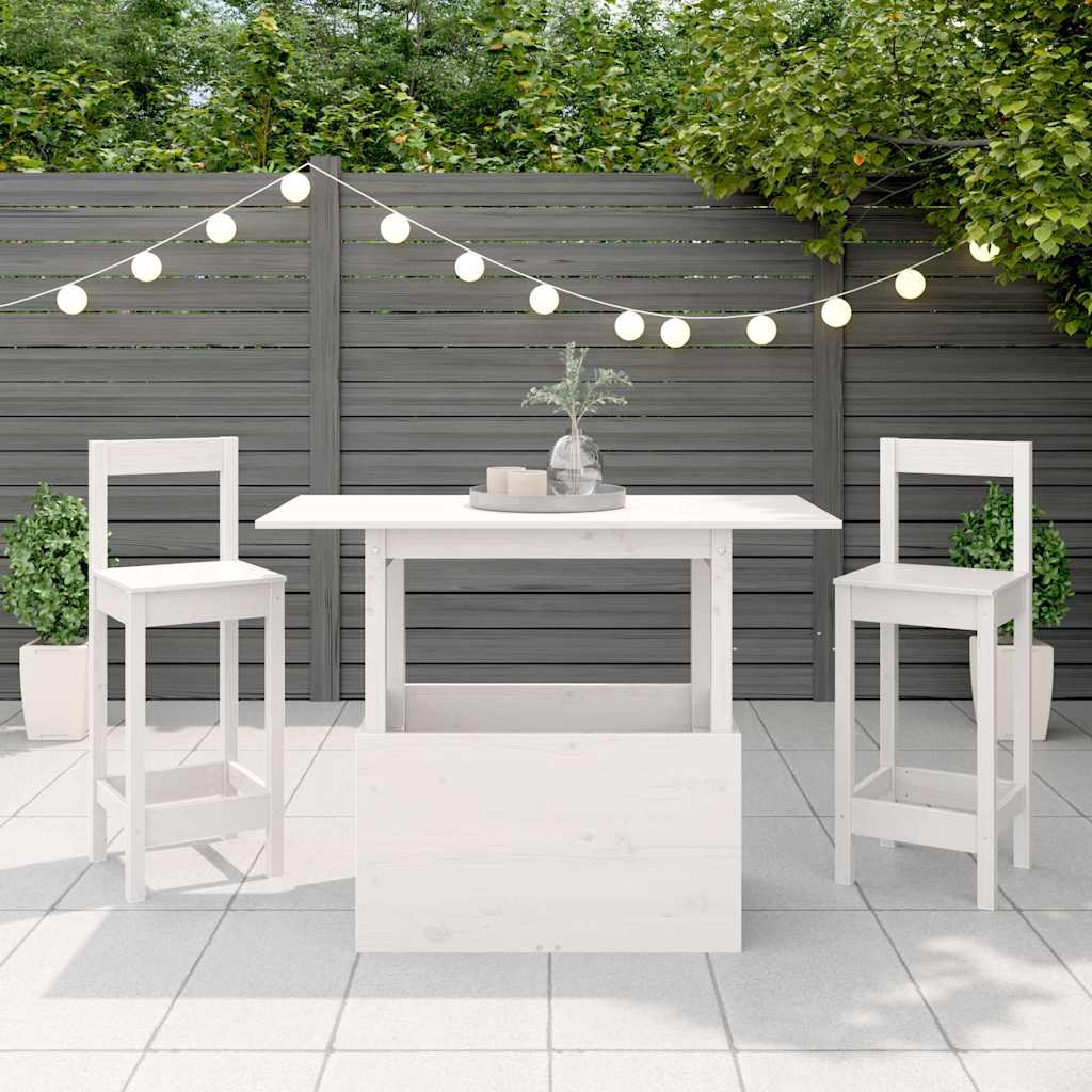 Mueble de Jardín Taburete Sofá de Exterior Mesa de Patio Madera Maciza vidaXL - Imagen 16 de 96