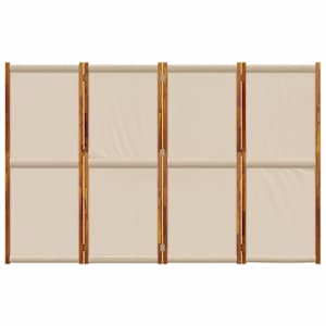 4dílný paraván taupe 280 x 180 cm - obrázek 4