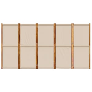 5dílný paraván taupe 350 x 180 cm - obrázek 4