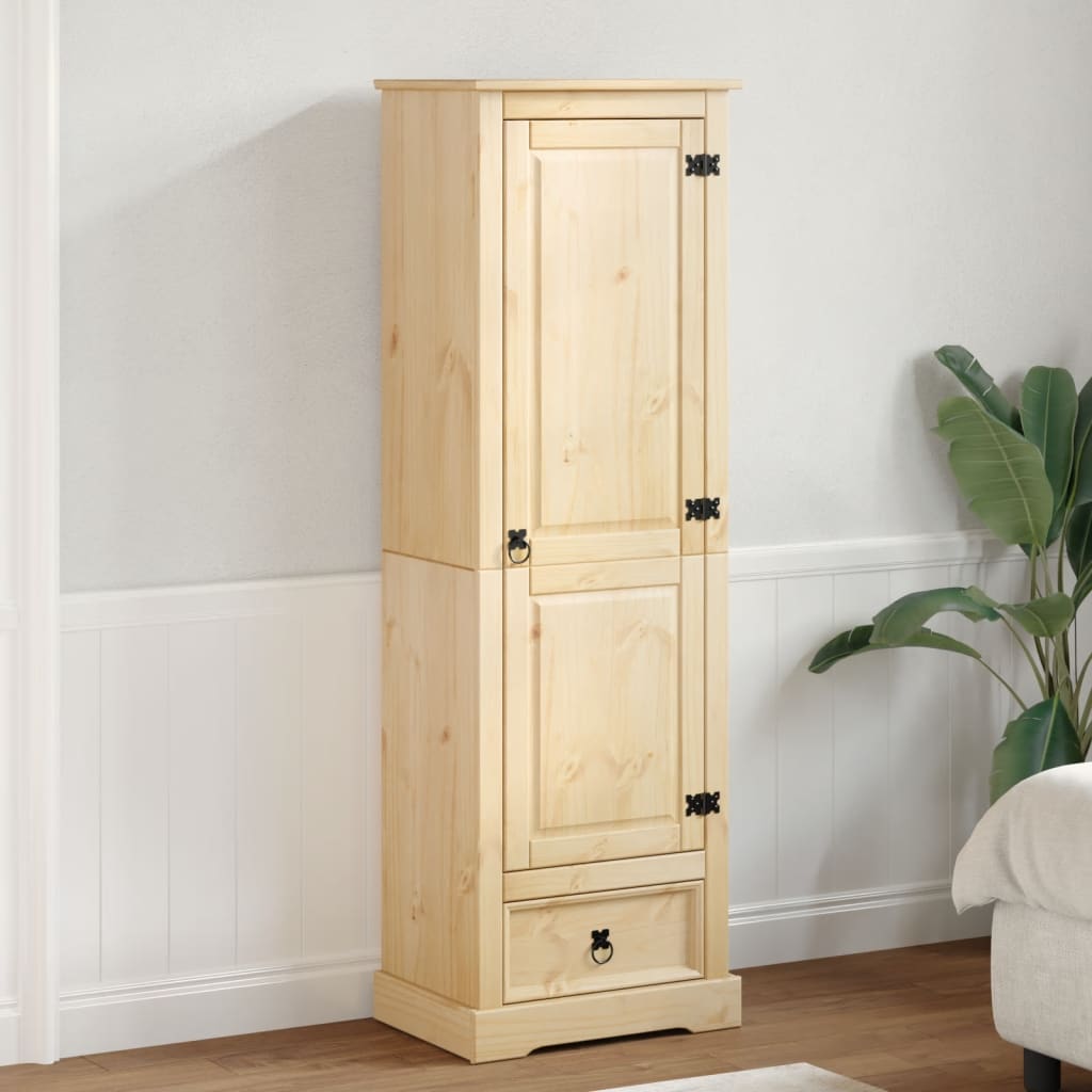 Thumbnail - vidaXL Kleiderschrank Corona 55x38x170 cm Massivholz Kiefer