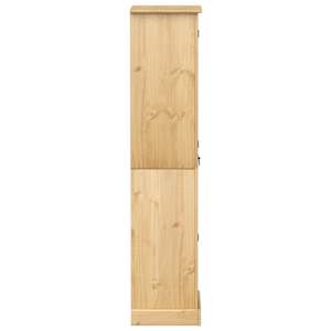 Šatní skříň Corona 55 x 38 x 170 cm masivní borové dřevo - obrázek 5