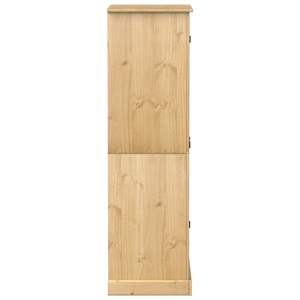 Šatní skříň Corona 76 x 50 x 170 cm masivní borové dřevo - obrázek 5
