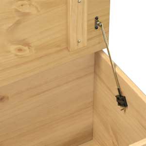 Úložný box Corona 90 x 78 x 45 cm masivní borové dřevo - obrázek 8