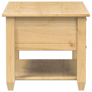 Konferenční stolek se zásuvkami Corona 85x50x45 cm borové dřevo - obrázek 5