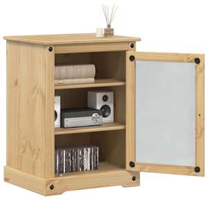 Hifi skříňka Corona 60 x 50 x 82 cm masivní borové dřevo - obrázek 1