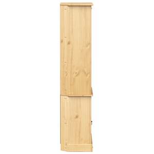 Skříň highboard Corona 74 x 38 x 170 cm masivní borové dřevo - obrázek 5
