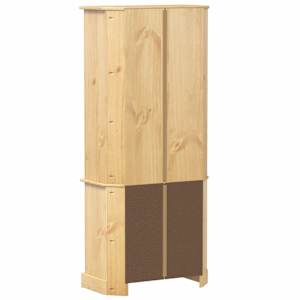Skříň highboard Corona 74 x 38 x 170 cm masivní borové dřevo - obrázek 6