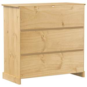 Skříňka na víno Corona 107,5x51x105,5 cm masivní borové dřevo - obrázek 6