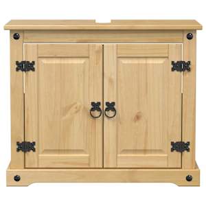 Koupelnová skříňka pod umyvadlo Corona 73 x 33 x 60 cm borovice - obrázek 4