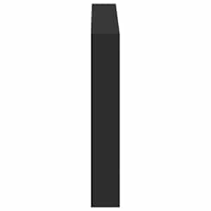 Čelo postele s úložným prostorem a LED černé 100 x 17 x 102 cm - obrázek 7