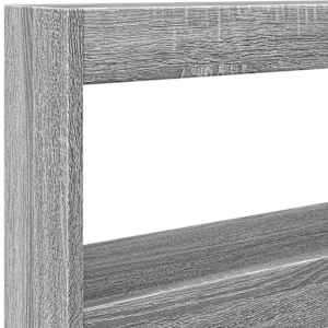 Čelo postele s úložným prostorem a LED šedé sonoma 100x17x102cm - obrázek 9