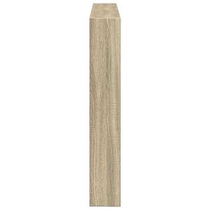 Čelo postele s úložným prostorem a LED dub sonoma 140x17x102 cm - obrázek 7