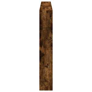 Čelo postele s úložným prostorem a LED kouřový dub 180x17x102cm - obrázek 7