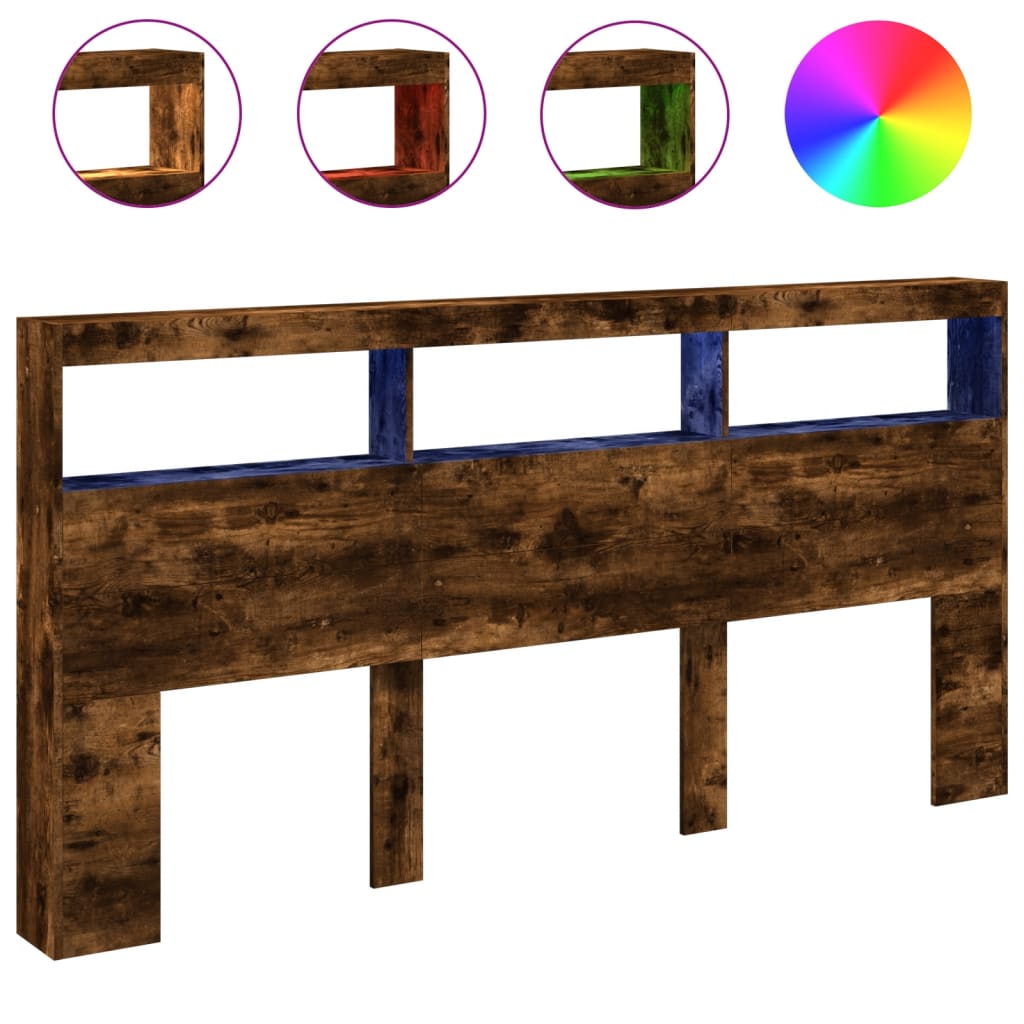 vidaXL   .  & LED   200x17x102 .