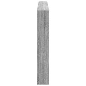Čelo postele s úložným prostorem a LED šedé sonoma 200x17x102cm - obrázek 7