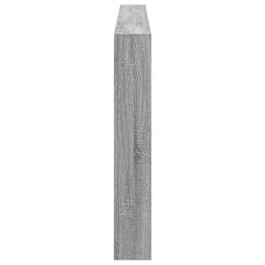 Čelo postele s úložným prostorem a LED šedé sonoma 120x17x102cm - obrázek 7