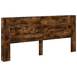 vidaXL galvgaļa skapis ar LED, ozolkoka krāsa, 220x16,5x103,5 cm