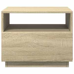 Konferenční stolek s LED osvětlením dub sonoma 50 x 49 x 40 cm - obrázek 7