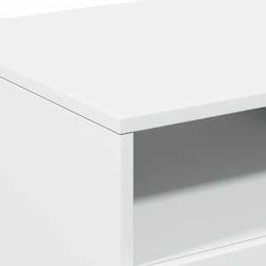 Konferenční stolek s LED osvětlením bílý 90 x 49 x 40 cm - obrázek 10