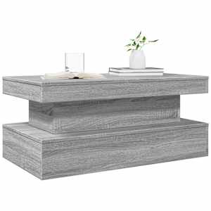 Konferenční stolek s LED osvětlením šedý sonoma 90 x 50 x 40 cm - obrázek 6