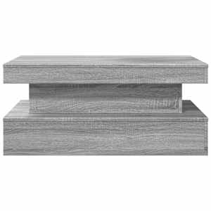 Konferenční stolek s LED osvětlením šedý sonoma 90 x 50 x 40 cm - obrázek 7