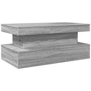 Konferenční stolek s LED osvětlením šedý sonoma 90 x 50 x 40 cm - obrázek 9