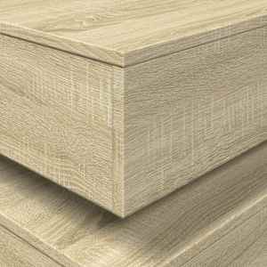 Konferenční stolek s LED osvětlením dub sonoma 50 x 50 x 40 cm - obrázek 10