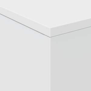 Konferenční stolek s LED osvětlením bílý 50 x 50 x 40 cm - obrázek 10