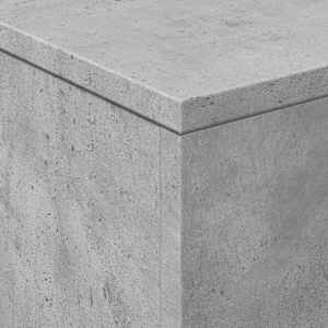 Konferenční stolek s LED osvětlením betonově šedý 50x50x40 cm - obrázek 10