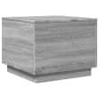 VidaXL Salontafel 50x50x40 cm bewerkt hout zwart - Kantoormeubelen Plus