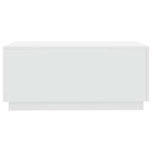 Konferenční stolek s LED osvětlením bílý 90 x 50 x 40 cm - obrázek 7