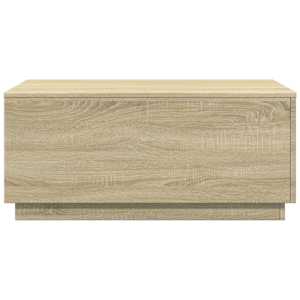 Konferenční stolek s LED osvětlením dub sonoma 90 x 50 x 40 cm - obrázek 7