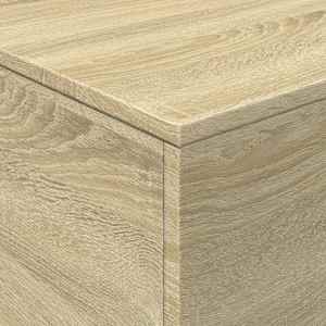 Konferenční stolek s LED osvětlením dub sonoma 90 x 50 x 40 cm - obrázek 10