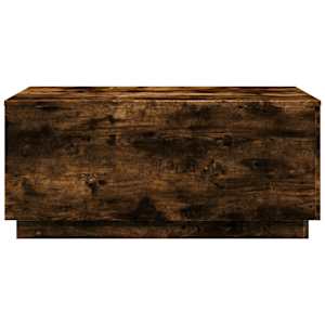 Konferenční stolek s LED osvětlením kouřový dub 90 x 50 x 40 cm - obrázek 7