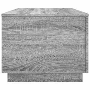 Konferenční stolek s LED osvětlením šedý sonoma 90 x 50 x 40 cm - obrázek 8