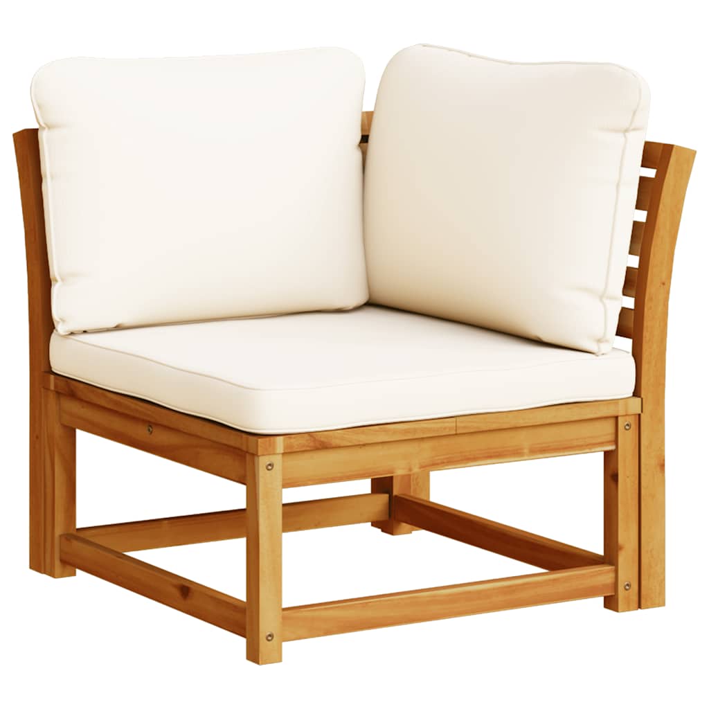 Thumbnail - vidaXL Garten-Ecksofa mit Kissen 73x73x65 cm Massivholz Akazie