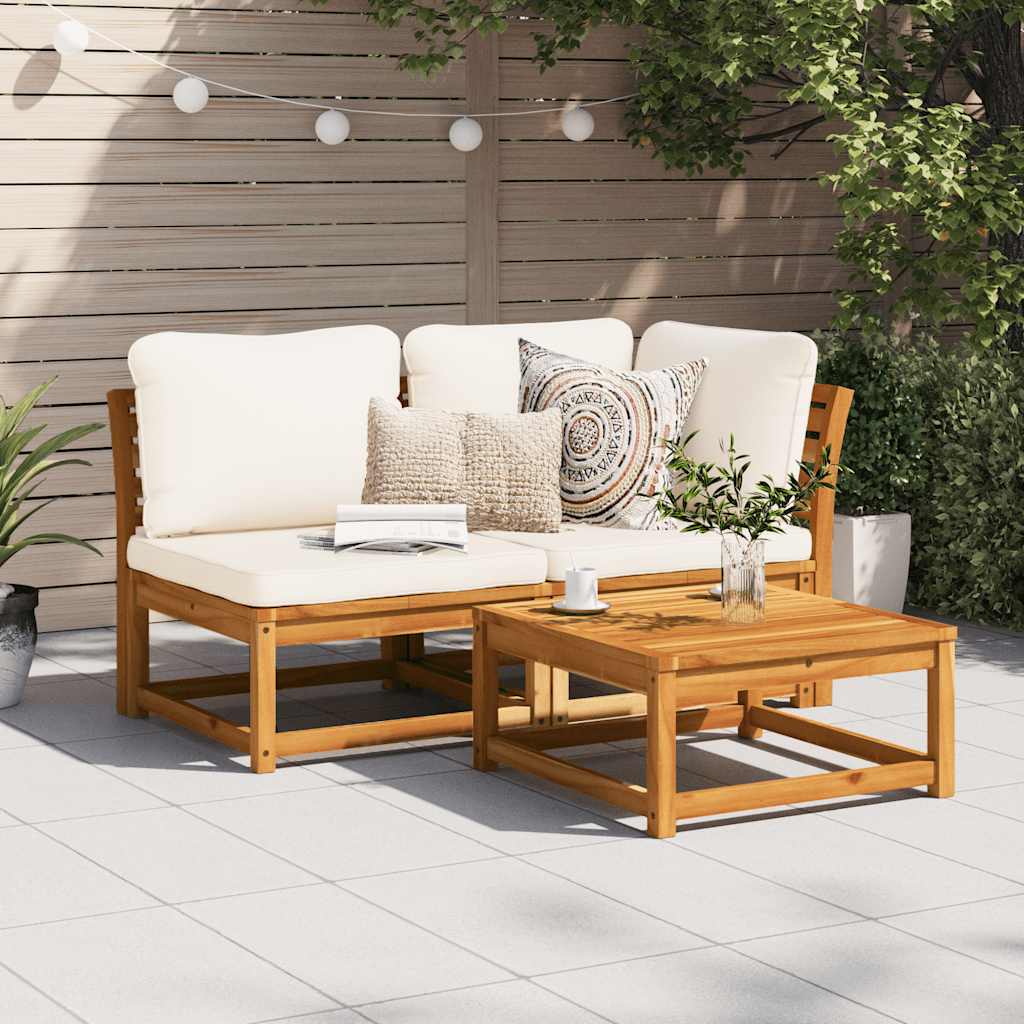 Thumbnail - vidaXL Gartentisch 63x63x30 cm Massivholz Akazie