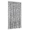 vidaXL putukakardin, hall/must/valge, 100 x 230 cm, &scaron;enill