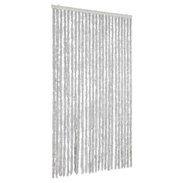 vidaXL putukakardin, hall, 100 x 230 cm, &scaron;enill